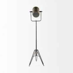 Mercana Dosa Brass Floor Lamp Lighting
