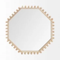 Mercana Octagon Beaded Mirror