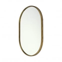 Mercana Oval Gold Mirror