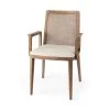 Mercana Furniture Arie Natural Dining Arm Chair