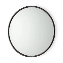 Mercana Preston Small Black Wall Mirror