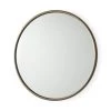 Mercana New Arrivals Preston Small Gold Wall Mirror