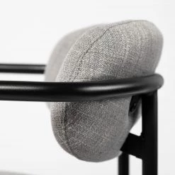 Mercana Parker Black Metal Dining Chair - Set Of 2 Furniture