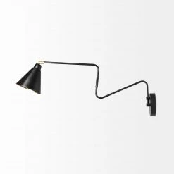 Mercana Black Swivel Wall Sconce