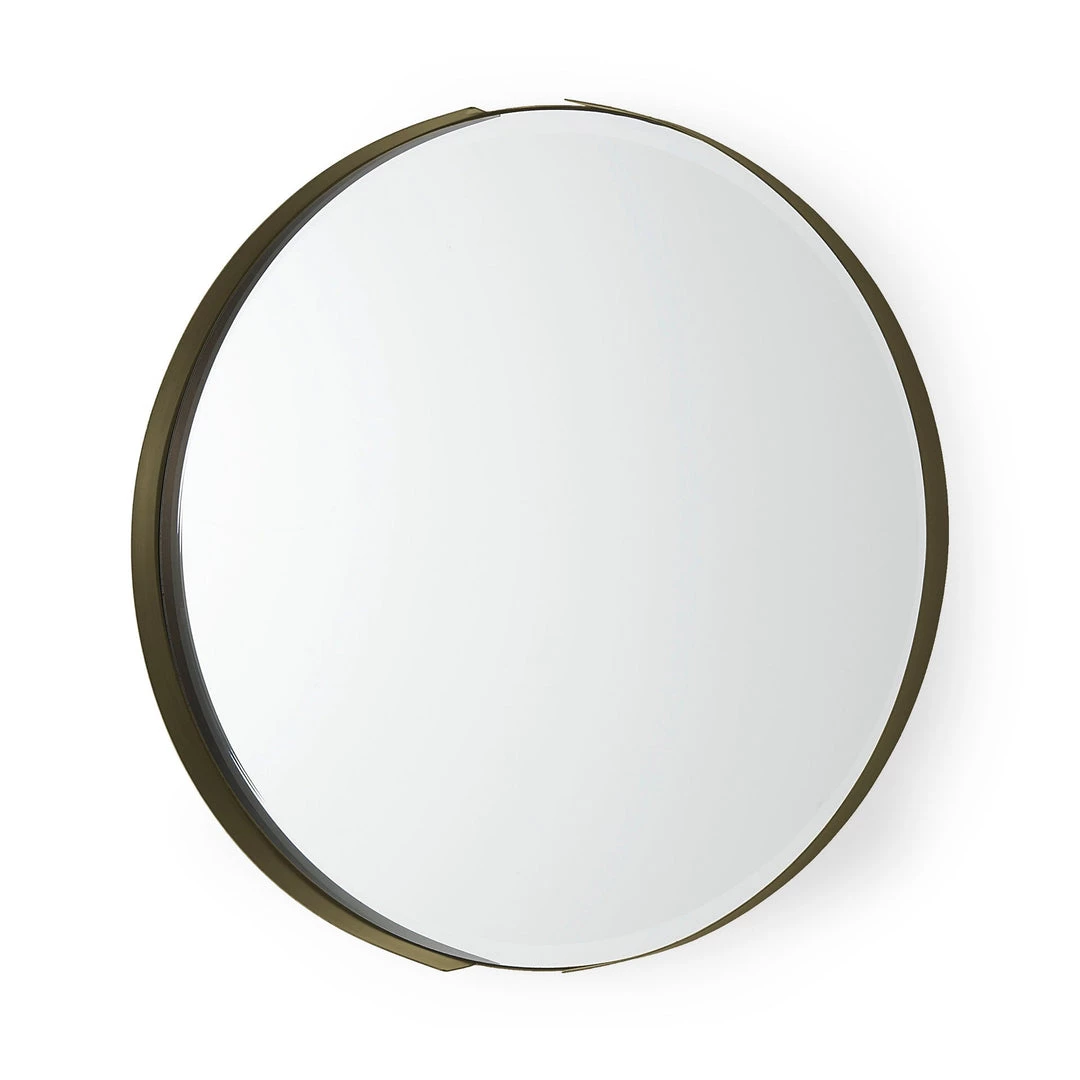 Mercana Decor Addy Gold Round Metal Mirror 3 Mercana Decor Addy Gold Round Metal Mirror