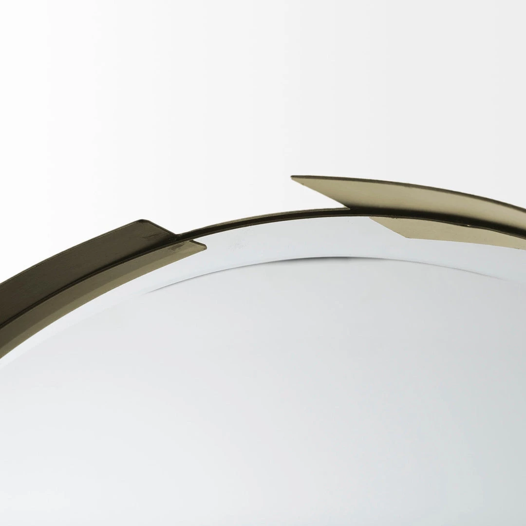 Mercana Decor Addy Gold Round Metal Mirror 5 Mercana Decor Addy Gold Round Metal Mirror