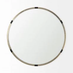 Mercana Meredith Gold Wall Mirror Decor
