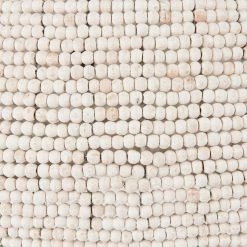 Mercana Lighting Thelma White-Washed Beaded Chandelier