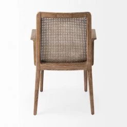 Mercana Furniture Arie Natural Dining Arm Chair