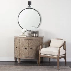 Mercana New Arrivals Graham Round Wall Mirror