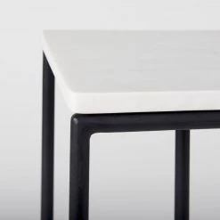 Mercana Kiren Marble Side Table