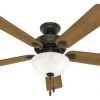 Hunter Simone 44" Bronze Ceiling Fan