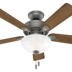 Hunter Simone 44" Nickel Ceiling Fan