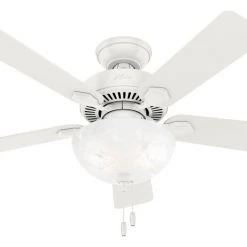 Hunter Simone 44" White Ceiling Fan