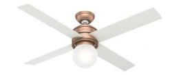 Hunter Fans Audrey 52" Ceiling Fan In Copper