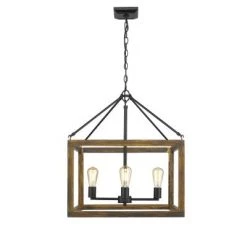 Golden Franklin 4 Light Chandelier Lighting