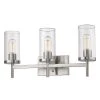 Golden Kate Pewter Vanity Light Lighting