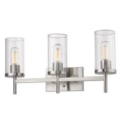 Golden Kate Pewter Vanity Light Lighting