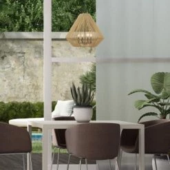 Golden Lighting Valencia Handwoven Chandelier