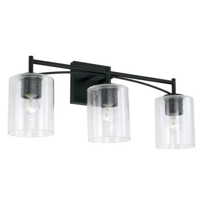 Capital Lighting Steven Matte Black Vanity Light 3 Capital Lighting Steven Matte Black Vanity Light