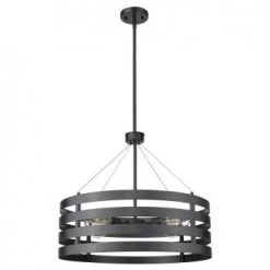 HOME Enhancements Lighting Charlie 4 Light Chandelier