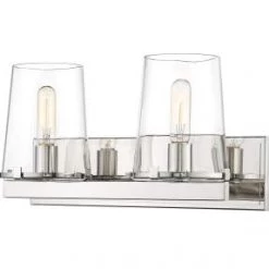 Z-Lite Cale Polished Nickle Vanity Light