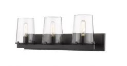Z-Lite Cale Matte Black Vanity Light