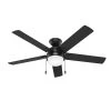 Hunter Zoey Black 52" Ceiling Fan 2 Hunter Zoey Black 52" Ceiling Fan