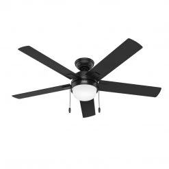 Hunter Zoey Black 52" Ceiling Fan
