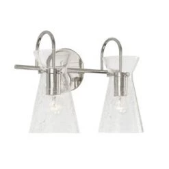 Capital Lighting Misha Polished Nickle Vanity Light
