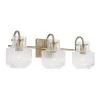 Capital Lighting Dylan Aged Brass Vanity Light