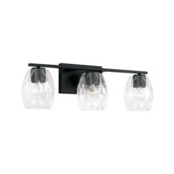 Capital Lighting Luke Matte Black Vanity Light