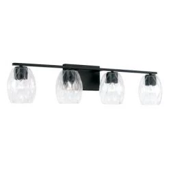 Capital Lighting Luke Matte Black Vanity Light 12 Capital Lighting Luke Matte Black Vanity Light
