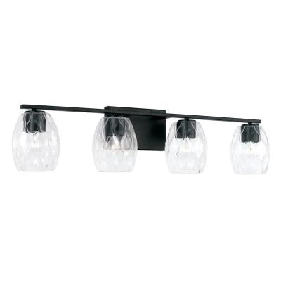 Capital Lighting Luke Matte Black Vanity Light 7 Capital Lighting Luke Matte Black Vanity Light