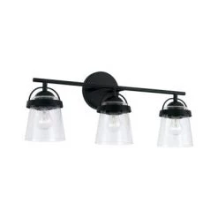 Capital Lighting Mila Black Vanity Light