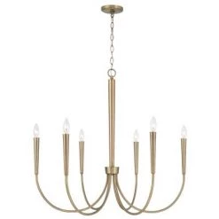 Capital Lighting Harper 6 Light Chandelier
