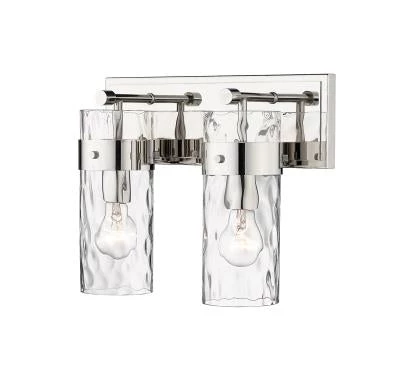 Z-Lite Frenchie Polished Nickle Vanity Light Lighting 4 Z-Lite Frenchie Polished Nickle Vanity Light Lighting