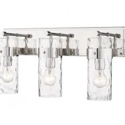 Z-Lite Frenchie Polished Nickle Vanity Light Lighting