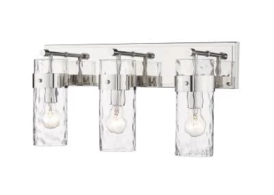 Z-Lite Frenchie Polished Nickle Vanity Light Lighting 3 Z-Lite Frenchie Polished Nickle Vanity Light Lighting