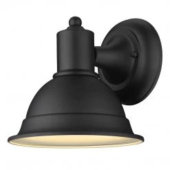 Acclaim Lighting Collin Black 1 Light Outdoor Sconce