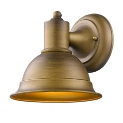 Acclaim Lighting Collin Brass 1 Light Outdoor Sconce