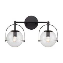 Elk Group International Lighting Lang Black Vanity Light