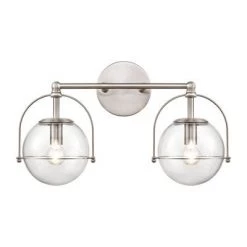 Elk Group International Lighting Lang Nickel Vanity Light