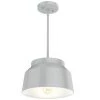 Hunter Carlie 1 Light Pendant In Dove Grey Lighting