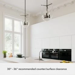 Hunter Emmerson 3 Light Natural Iron Pendant Lighting