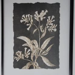 Bloomingville Botanical Glass Wall Decor