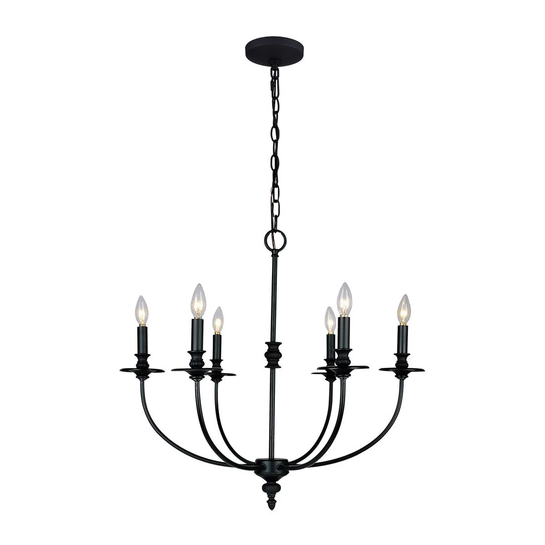 Elk Group International Harland 6-Light Chandelier Lighting 4 Elk Group International Harland 6-Light Chandelier Lighting