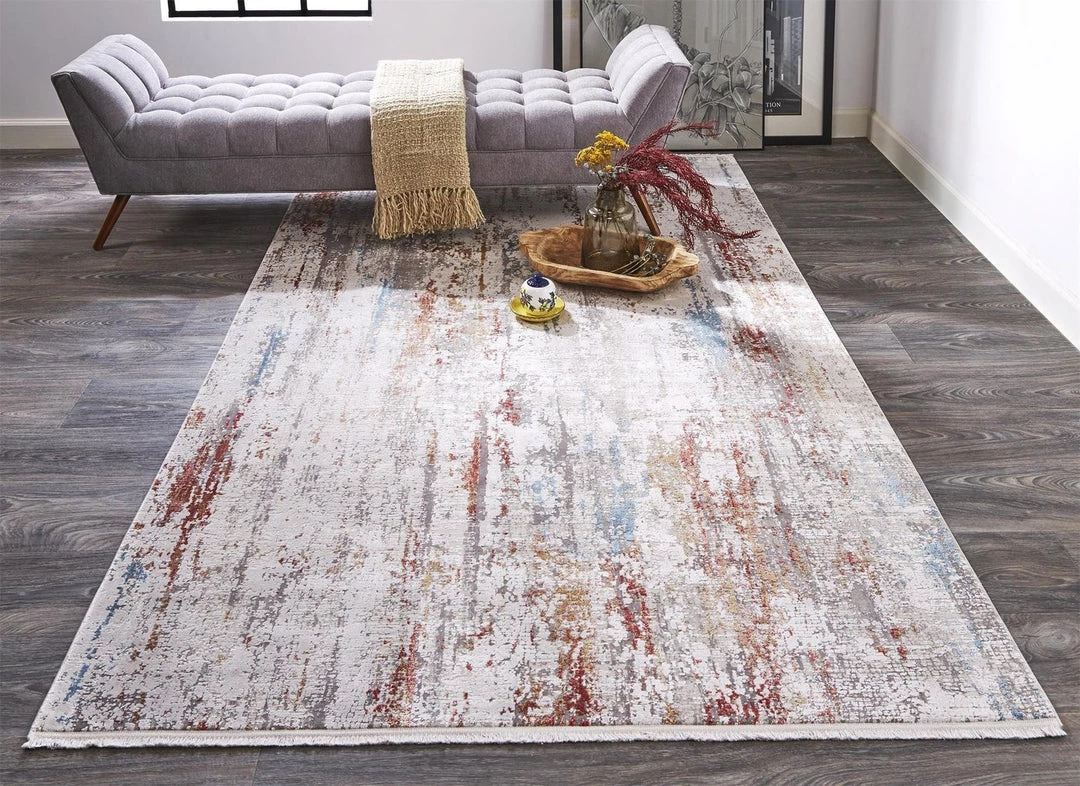 Feizy Cadiz Ivory/Multi Rug 6 Feizy Cadiz Ivory/Multi Rug