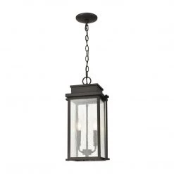 Elk Group International Lockland 2 Light Outdoor Hanging Pendant Lighting