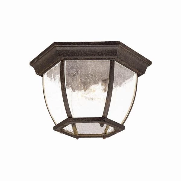 Acclaim Lighting Clear Beveled Outdoor Flushmount 7 Acclaim Lighting Clear Beveled Outdoor Flushmount
